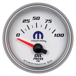 Auto Meter Mopar Oil Pressure Gauge - 880029